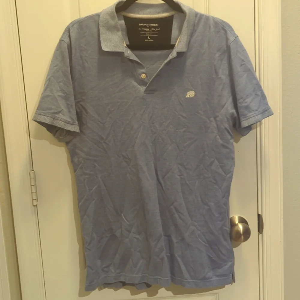 Mens‎ Banana Republic Polo Large Slim